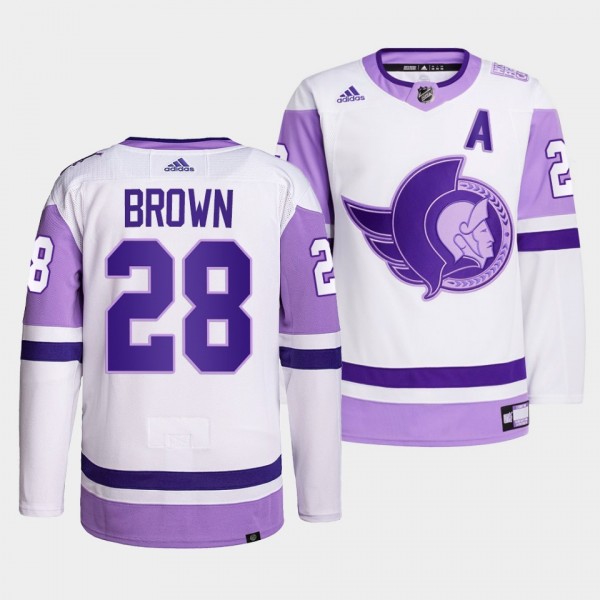 Ottawa Senators Connor Brown 2021 HockeyFightsCanc...