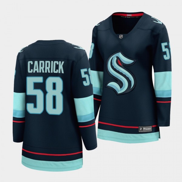 Connor Carrick Seattle Kraken 2021-22 Home Breakaw...