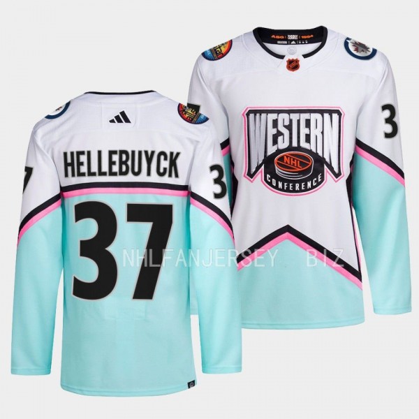 Connor Hellebuyck 2023 NHL All-Star Western Confer...
