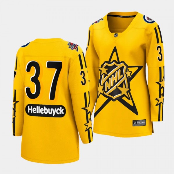 Connor Hellebuyck Winnipeg Jets 2024 NHL All-Star ...