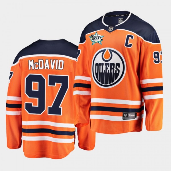 Connor McDavid 100 Points Oilers #97 All-Star Skil...