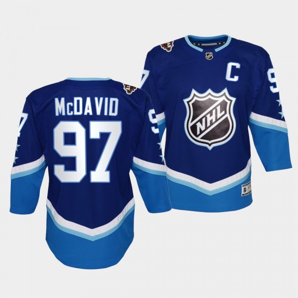 Connor McDavid Youth Jersey Oilers 2022 NHL All-St...