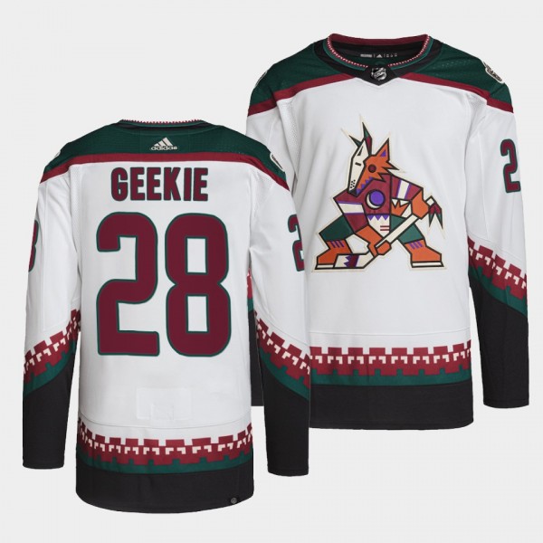 Conor Geekie Coyotes 2022 Primegreen Authentic Whi...