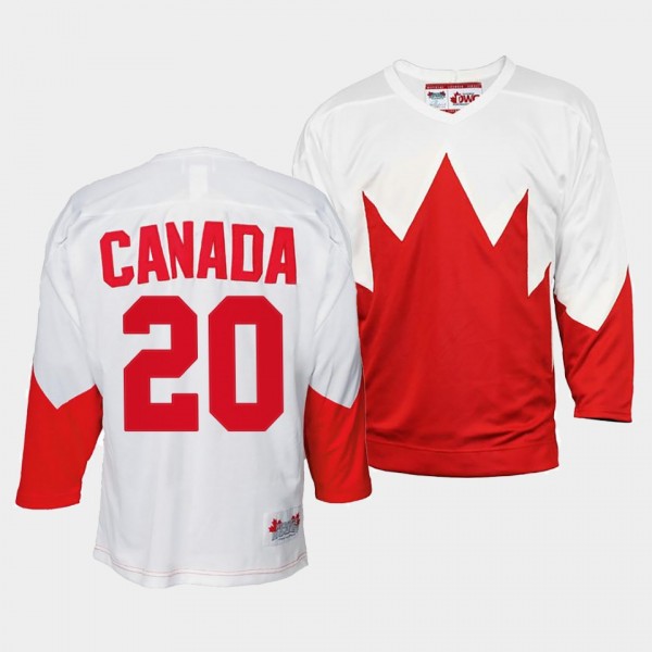 Canada Hockey Summit Series Curtis Lazar White #20...