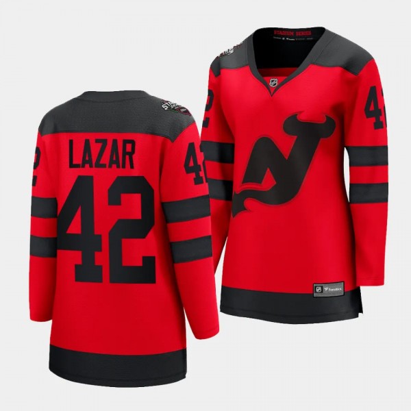 Curtis Lazar New Jersey Devils 2024 NHL Stadium Se...
