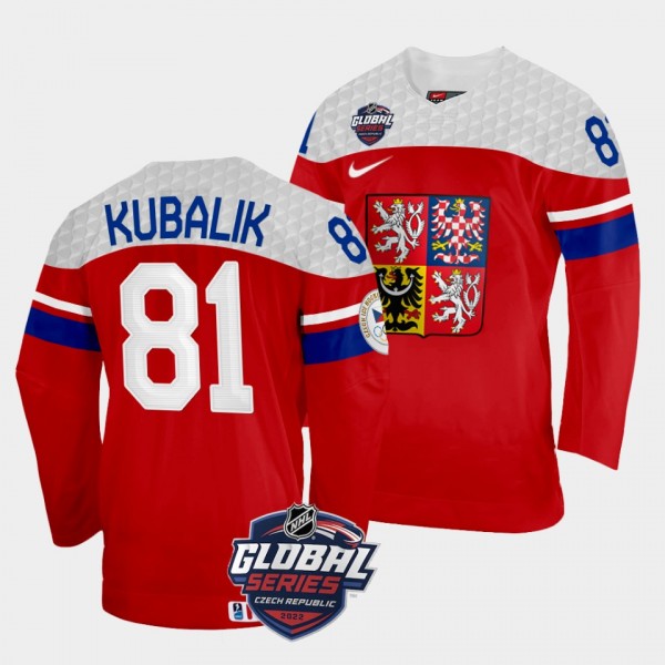 Dominik Kubalik 2022 NHL Global Series Czech Repub...