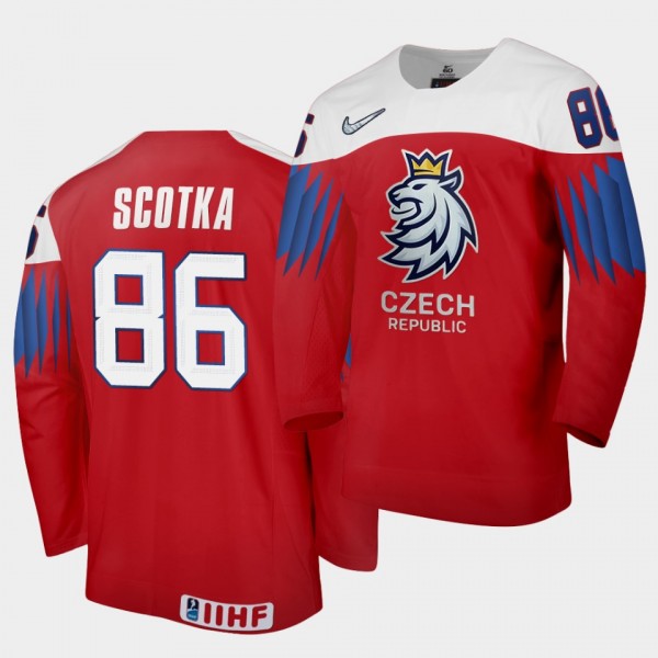 Czech Republic Team Jan Scotka 2021 IIHF World Cha...