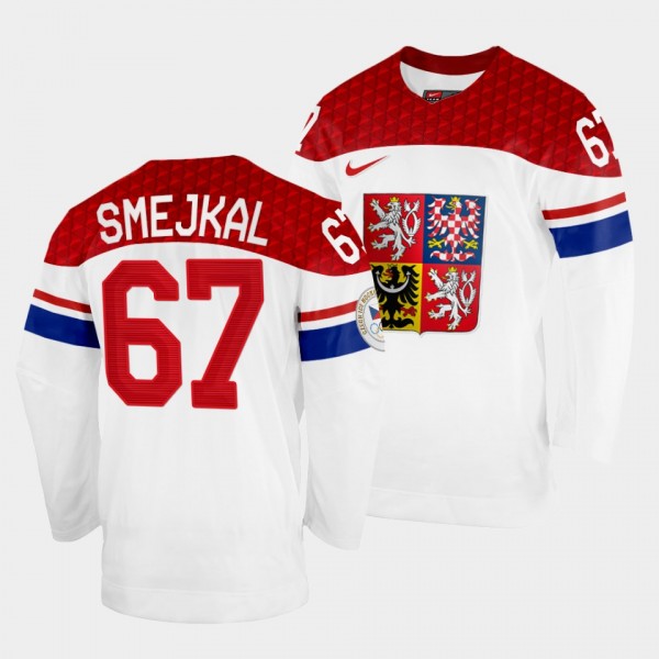 Czech Republic Hockey #67 Jiri Smejkal 2022 Beijin...