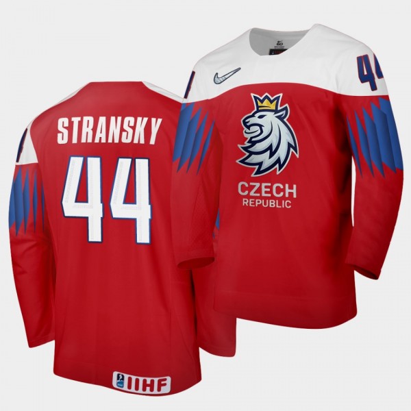 Czech Republic Team Matej Stransky 2021 IIHF World...