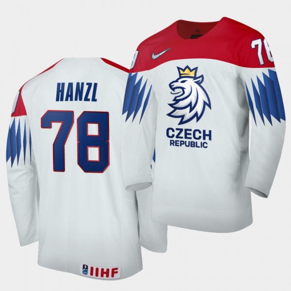 Czech Republic Team Robin Hanzl 2021 IIHF World Ch...