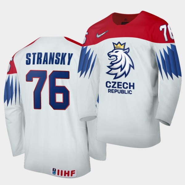 Czech Republic Team Simon Stransky 2021 IIHF World...