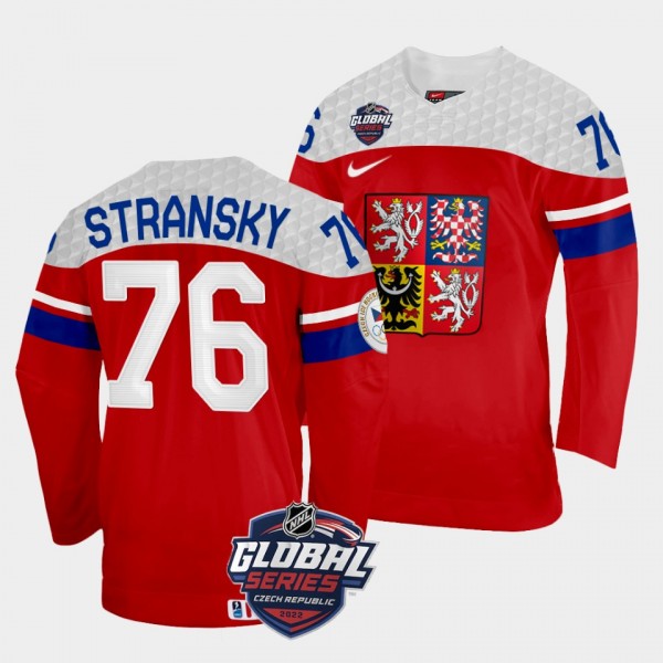 Simon Stransky 2022 NHL Global Series Czech Republ...