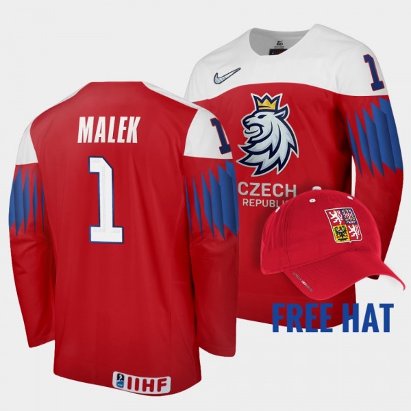 Jakub Malek Czechia Hockey 2022 IIHF World Junior ...