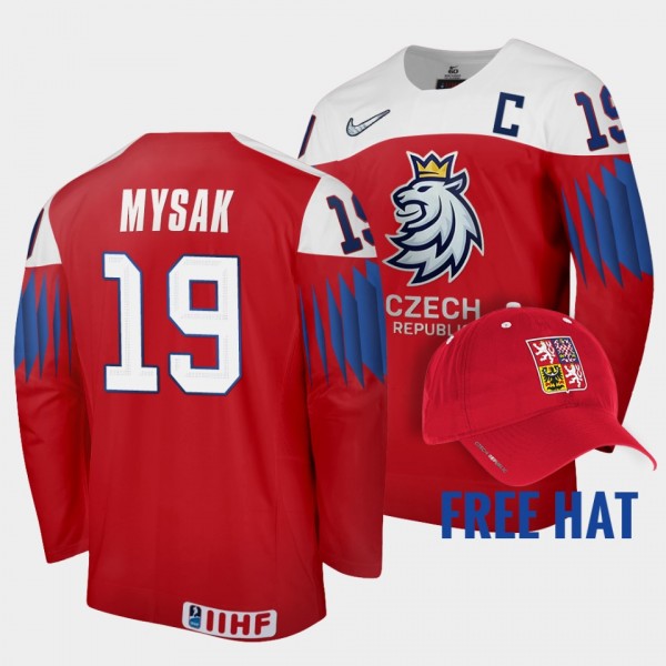 Jan Mysak Czechia Hockey 2022 IIHF World Junior Ch...