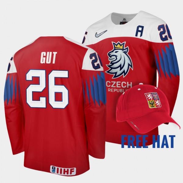 Michal Gut Czechia Hockey 2022 IIHF World Junior C...