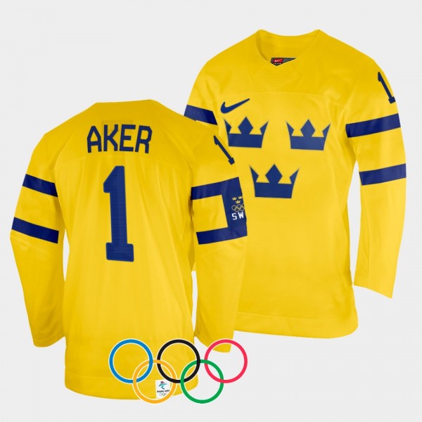 Agnes Aker Sweden Women's Hockey 2022 Winter Olymp...