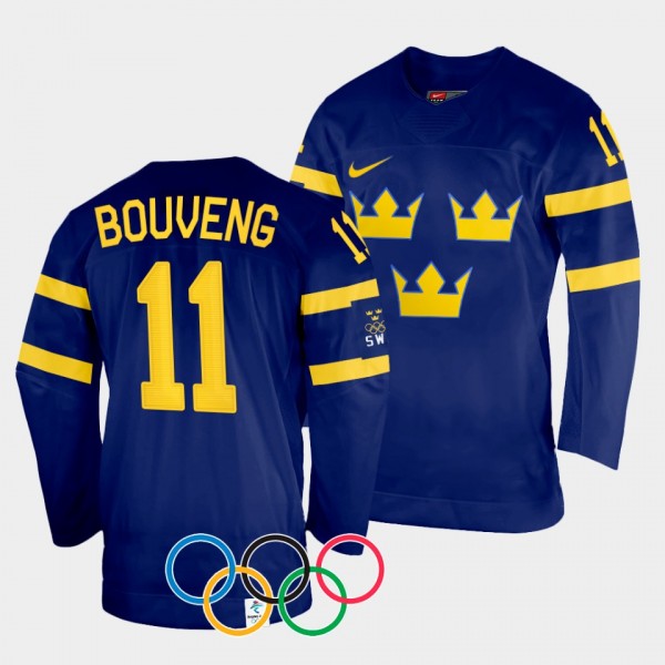 Sweden Women's Hockey #11 Josefin Bouveng 2022 Win...
