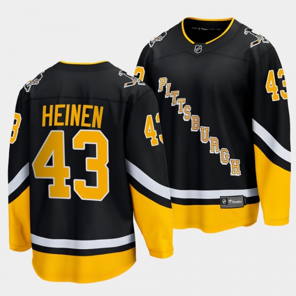 Danton Heinen Pittsburgh Penguins 2021-22 Alternat...