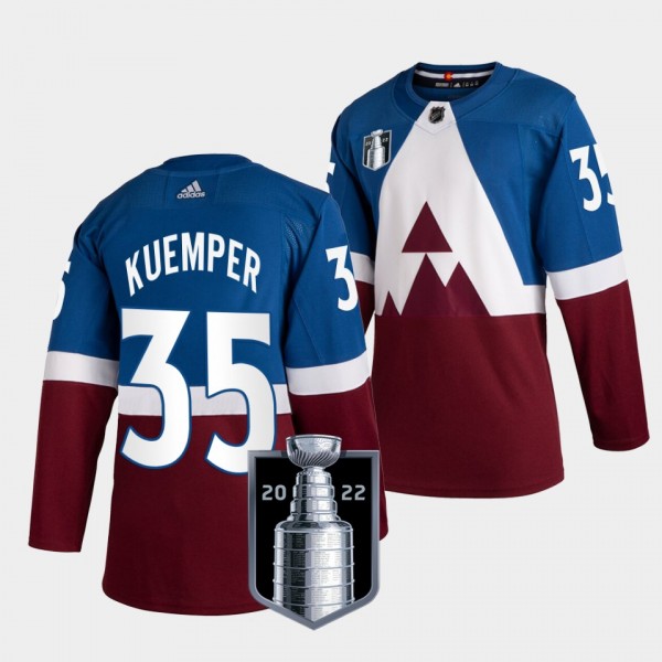 Darcy Kuemper Avalanche #35 2022 Western Champs Je...
