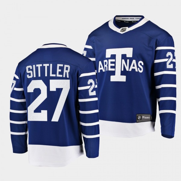 Darryl Sittler Toronto Maple Leafs Team Classics Blue Jersey Heritage