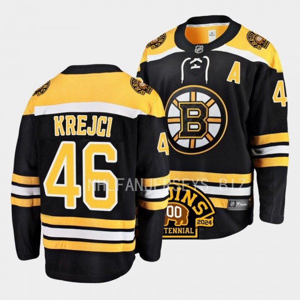 Boston Bruins David Krejci 100th Centennial 2023-2...