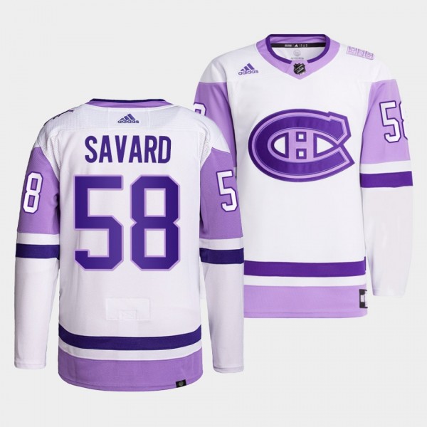 Montreal Canadiens David Savard 2021 HockeyFightsC...