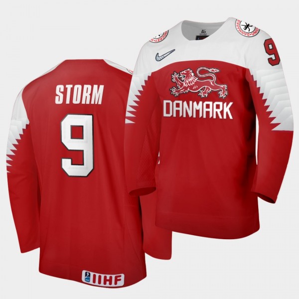 Frederik Storm Denmark Team 2021 IIHF World Champi...