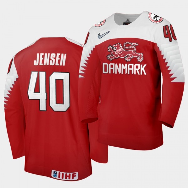 Jesper Jensen Denmark Team 2021 IIHF World Champio...