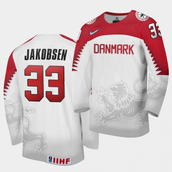 Julian Jakobsen Denmark Team 2021 IIHF World Champ...
