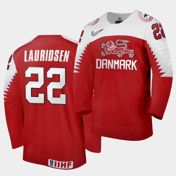 Markus Lauridsen Denmark Team 2021 IIHF World Cham...