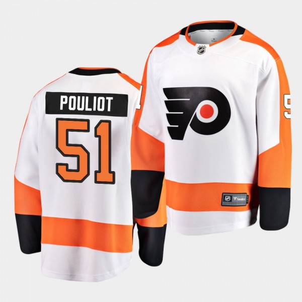 Derrick Pouliot Philadelphia Flyers 2020-21 Away M...