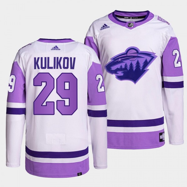 Minnesota Wild Dmitry Kulikov HockeyFightsCancer J...