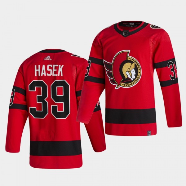 Ottawa Senators 2021 Reverse Retro Dominik Hasek Red Special Edition Authentic Jersey