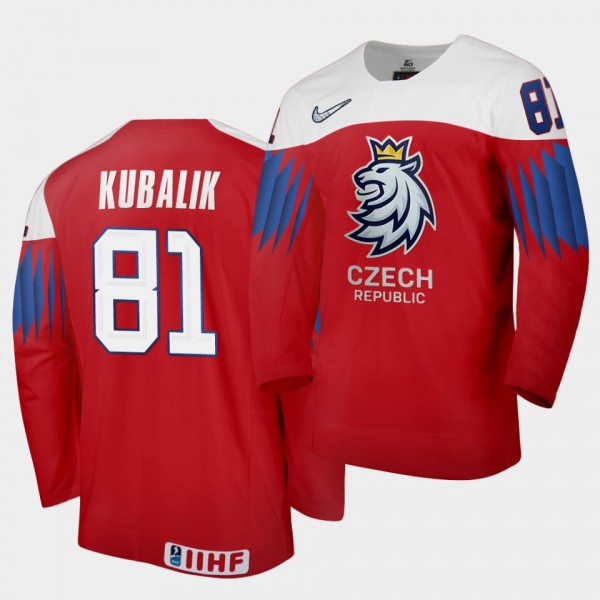 Czech Republic Dominik Kubalik 2020 IIHF World Cha...