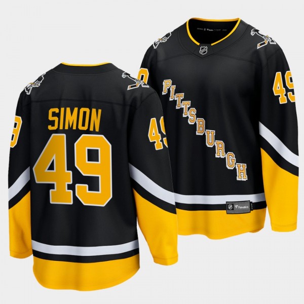 Dominik Simon Pittsburgh Penguins 2021-22 Alternat...