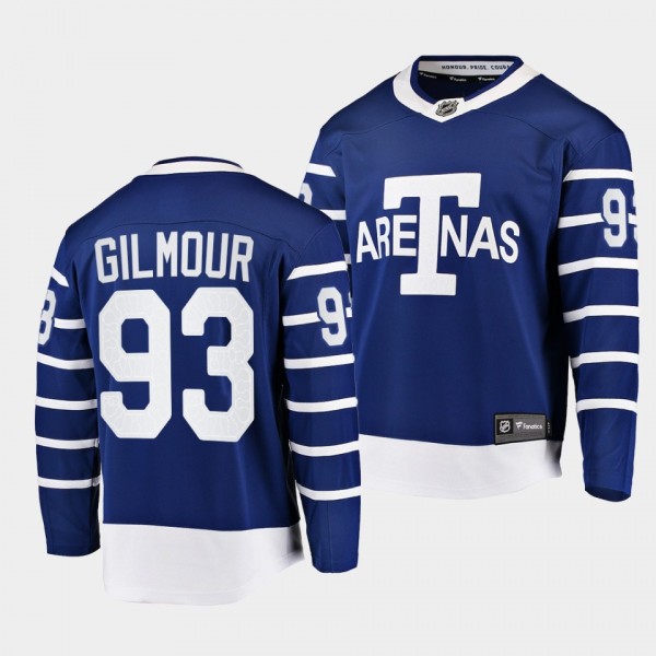 Doug Gilmour Toronto Maple Leafs Team Classics Blue Jersey Heritage