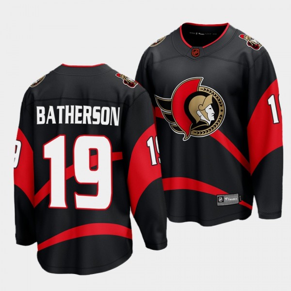 Drake Batherson Ottawa Senators 2022 Special Edition 2.0 Black Breakaway Player Jersey Men's