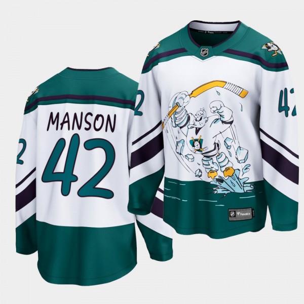 josh manson Anaheim Ducks 2021 Special Edition Whi...