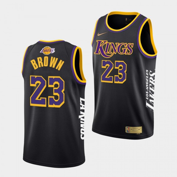 Dustin Brown Kings #23 Lakers Night Jersey Black H...