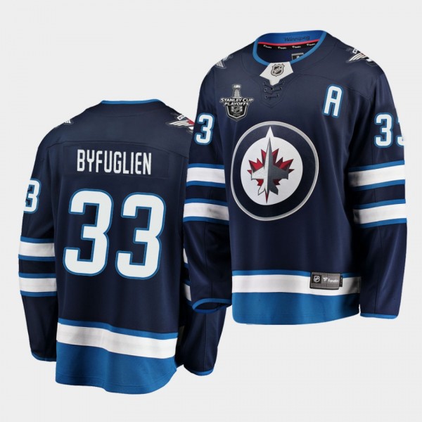 Dustin Byfuglien #33 Jets 2020 Stanley Cup Playoff...
