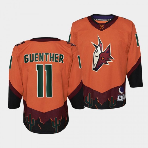 Youth Dylan Guenther Coyotes Orange Special Editio...
