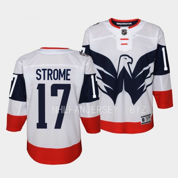 Washington Capitals #17 Dylan Strome 2023 NHL Stad...