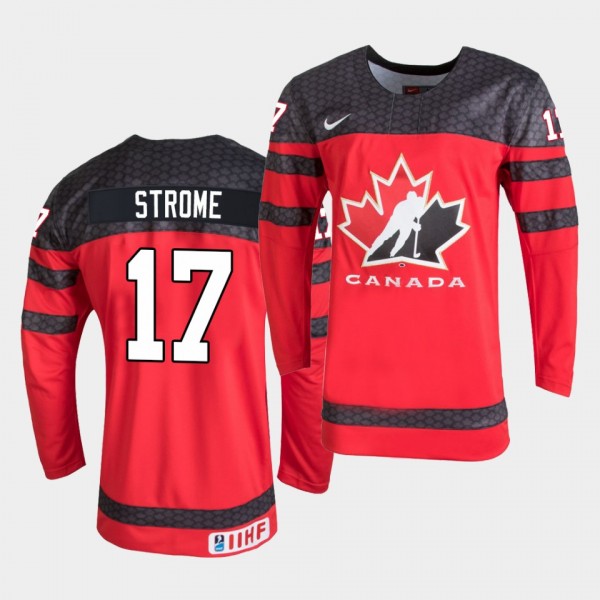 Dylan Strome IIHF World Championship #17 Replica R...