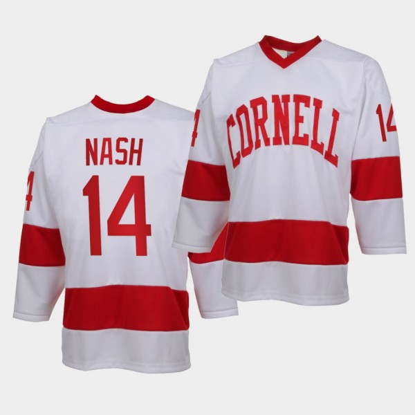 EBEL Riley Nash Cornell Big Red White College Hock...