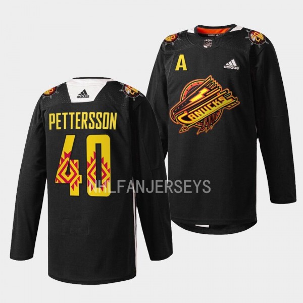 Elias Pettersson #40 Vancouver Canucks 2023 First ...
