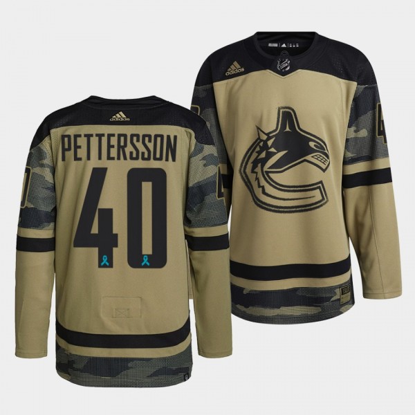 Elias Pettersson Vancouver Canucks Canadian Armed ...