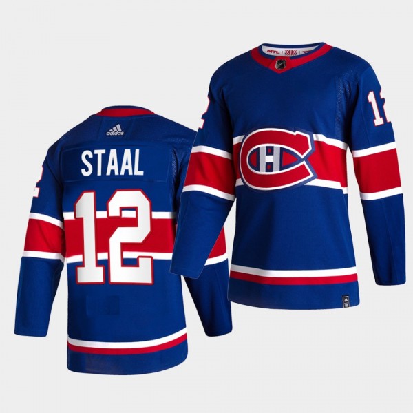 Montreal Canadiens 2021 Reverse Retro Eric Staal B...