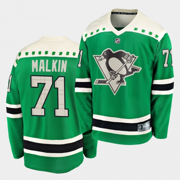 Evgeni Malkin Pittsburgh Penguins 2020 St. Patrick...
