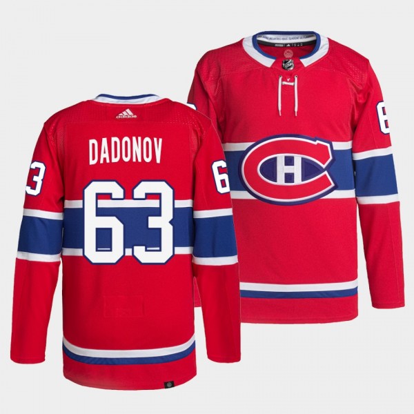 Evgenii Dadonov Canadiens Authentic Primegreen Red...