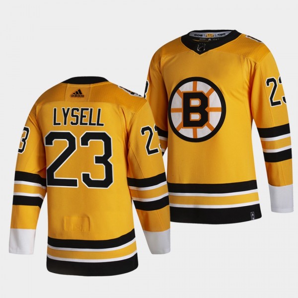 Fabian Lysell Boston Bruins 2021 NHL Draft Jersey ...